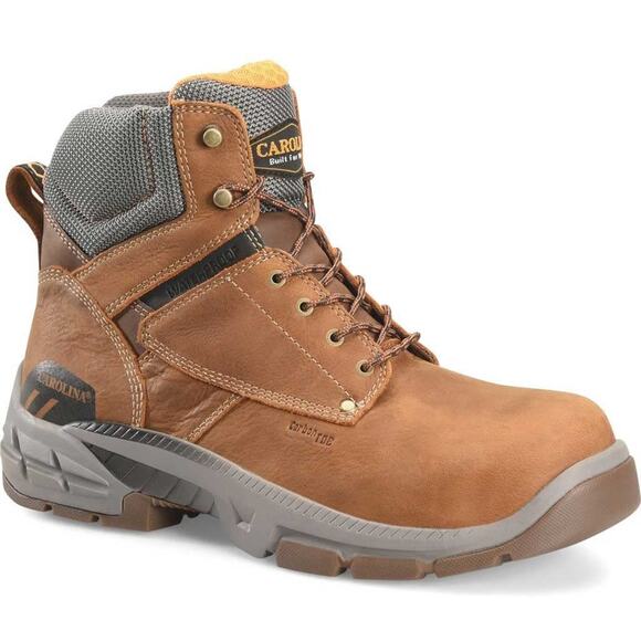 CAROLINA MEN\'S CA5540 DUKE 6COMPOSITE TOE WATERPROOF WORK BOOT DARK BROWN 11.5